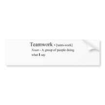 Funny Bumper Sticker Pictures on Funny Teamwork Products Bumper Sticker P128765065625833396en7pq 216