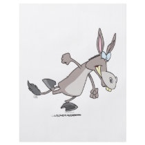 funny temper tantrum donkey cartoon personalized flyer