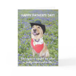Funny Texas Father's Day Cards