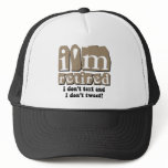 Funny text tweet retirement hats