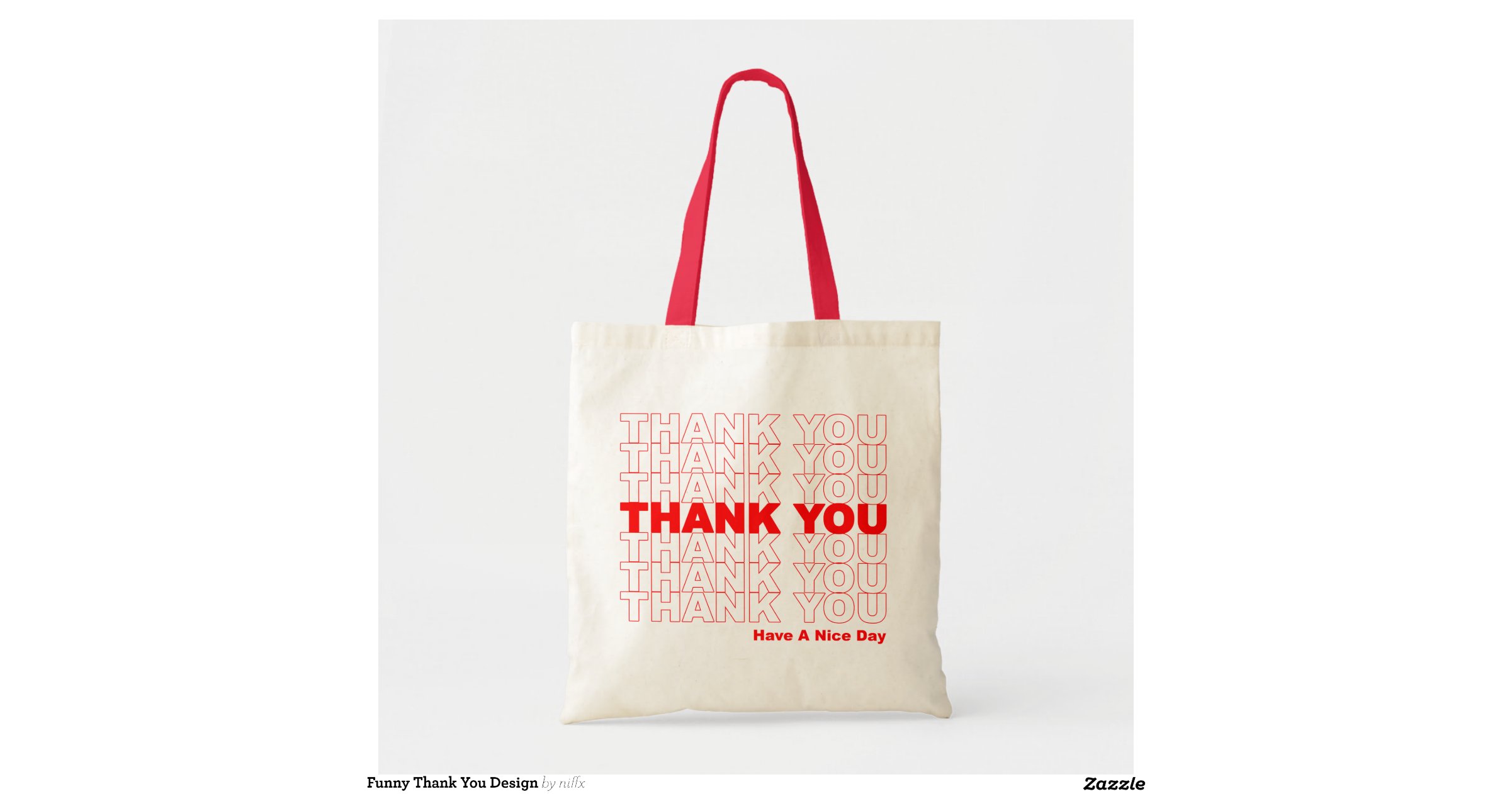 funny_thank_you_design_budget_tote_bag ... funny_thank_you_design_budget_tote_bag ...