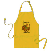 Funny Thanksgiving apron