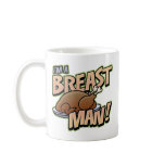 Funny Thanksgiving Breast Man mug mugs