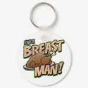 Funny Thanksgiving Breast Man T-Shirts keychains