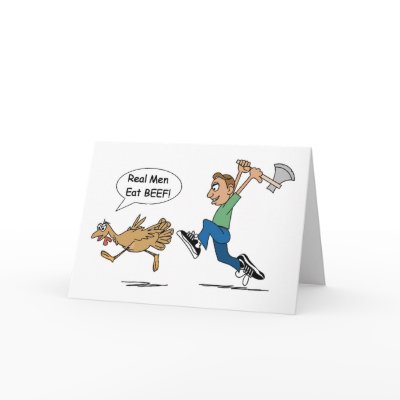 Funny Thanksgiving card by holiday_tshirts