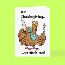 Funny Thanksgiving card