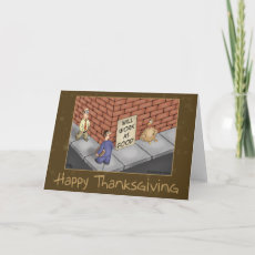 Funny Thanksgiving Cards: It’s a Turkey Economy