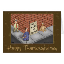 Funny Thanksgiving Cards: It’s a Turkey Economy