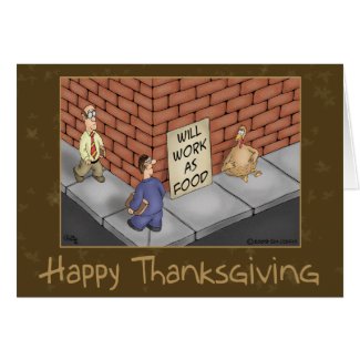 Funny Thanksgiving Cards: It’s a Turkey Economy