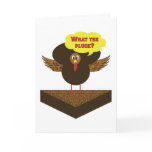 Funny thanksgiving cards - talking turkeys