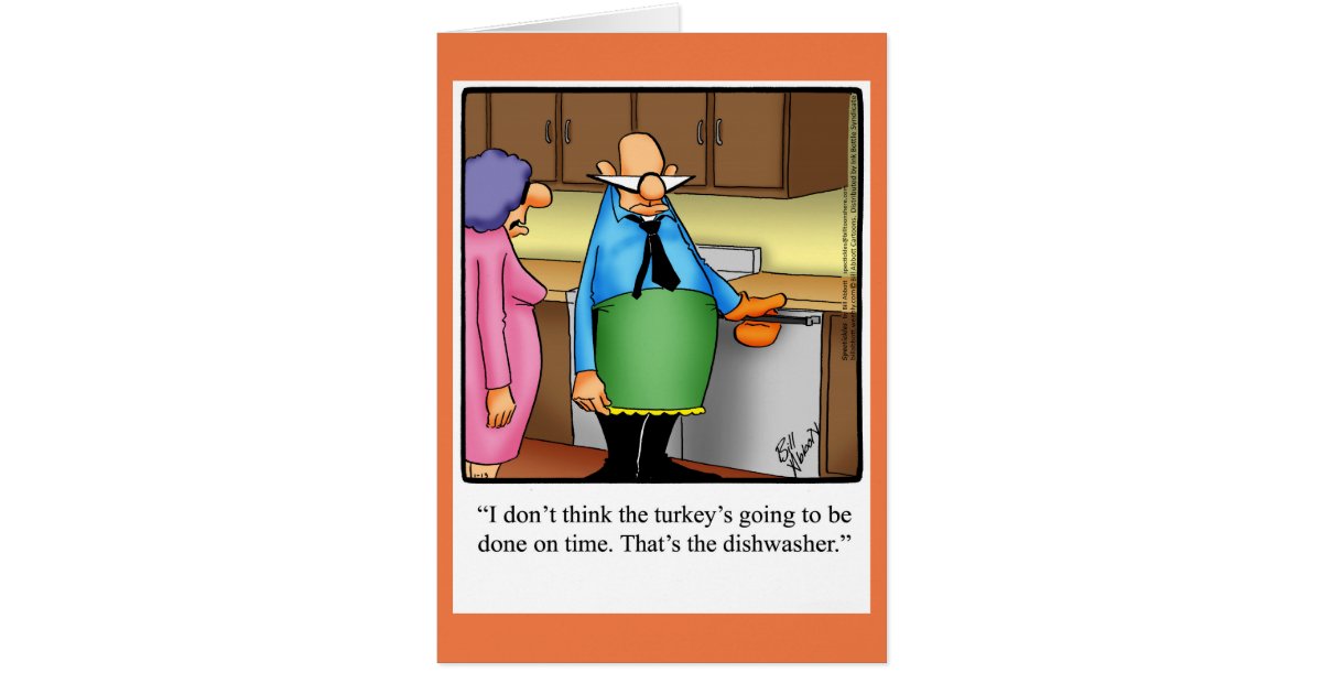 Funny Thanksgiving Greeting Card Spectickles Zazzle