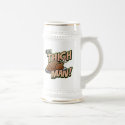 Funny Thanksgiving Thigh Man T-Shirts mug
