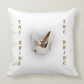 Funny The Bride The Wife American Mojo Pillow