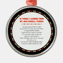 Funny Things I Learned From Jack Russell Terrier Christmas Tree Ornaments