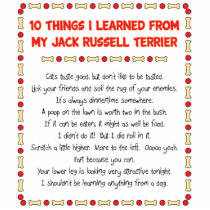 Funny Things I Learned From Jack Russell Terrier Photo Cutouts