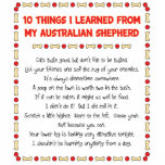 Funny Things I Learned From My Australian Shepherd Photo Cutouts