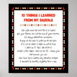 Funny Things I Learned From My Basenji posters