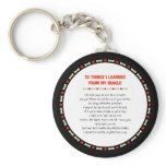 Funny Things I Learned From My Beagle Key Chain