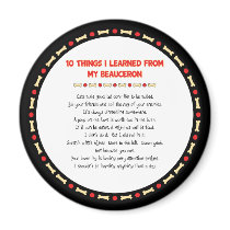 Funny Things I Learned From My Beauceron Fridge Magnet