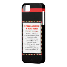 Funny Things I Learned From My Belgian Malinois iPhone 5 Cover