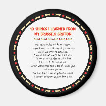 Funny Things I Learned From My Brussels Griffon Magnet