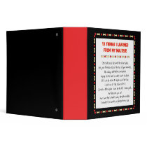 Funny Things I Learned From My Maltese Binders