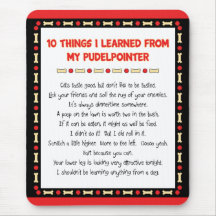 Funny Things I Learned From My Pudelpointer Mousepad