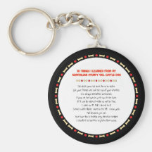 Funny Things I Learned From Stumpy Tail Cattle Dog Keychains
