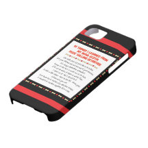 Funny Things Learned From Nova Scotia Duck Toller iPhone 5 Case