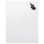 funny thinking bowling man graphic letterhead template