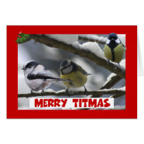Funny tits Christmas cards