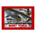 Funny tits Christmas cards