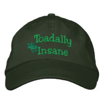Funny Toad Embroidered Hat embroidered hats