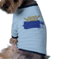 funny toaster icon pet clothing