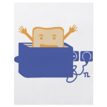 funny toaster icon flyers