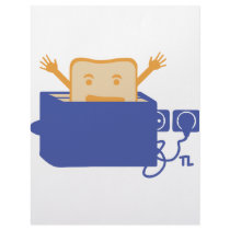 funny toaster icon letterhead