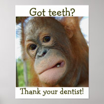 Funny Tooth Gratitude- special request Print
