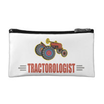 Funny Tractor Makeup Bag