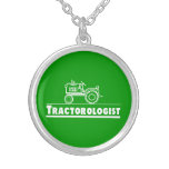 Funny Tractor Necklace
