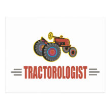 Funny Tractor Post Cards