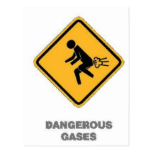 funny traffic sign post card
