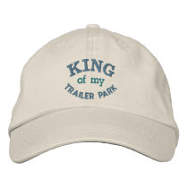 Funny Trailer Park / Camper Embroidered Hat