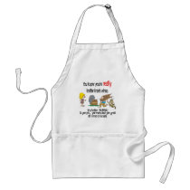 Funny Trailer Park Shirt aprons