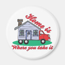 Funny Trailer Park Shirts and Gifts Fridge Magnet