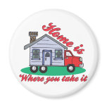 Funny Trailer Park Shirts and Gifts Fridge Magnet