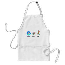 Funny triathlon aprons