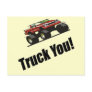 Funny Truck You T-shirts Gifts Postcard