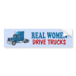 Funny Trucker Bumper Sticker