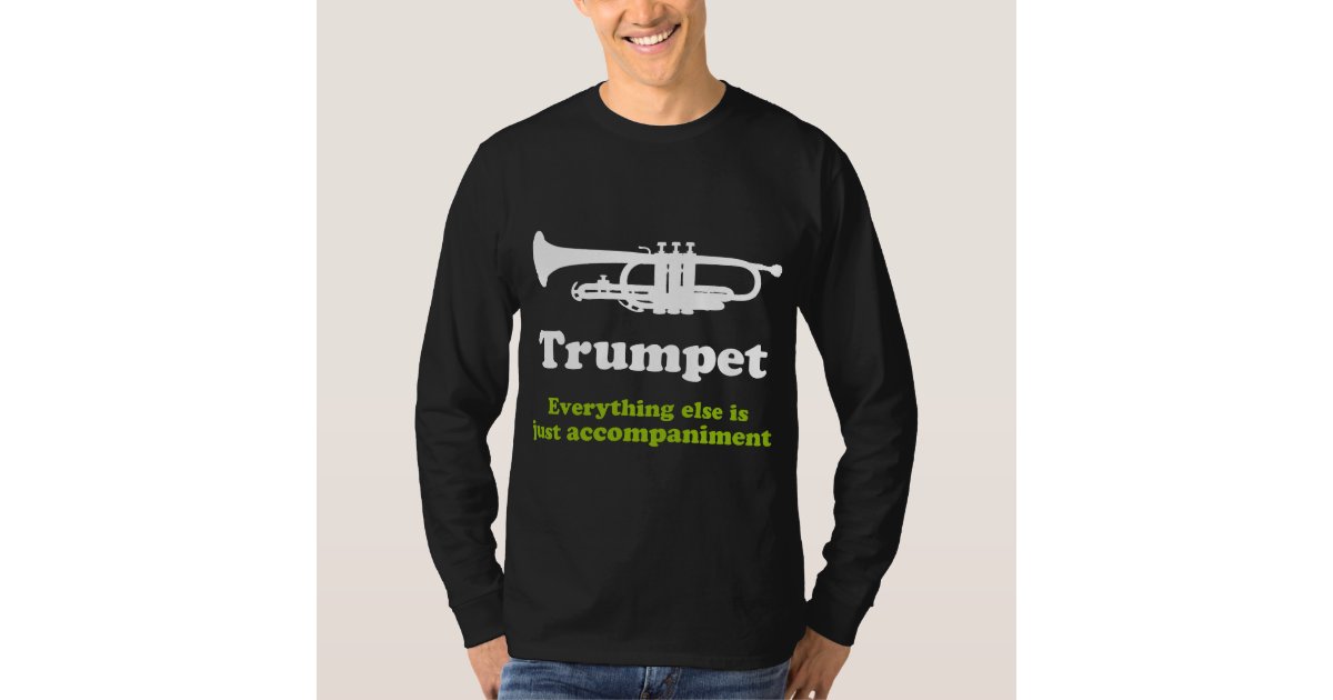 trumpet player t shirt