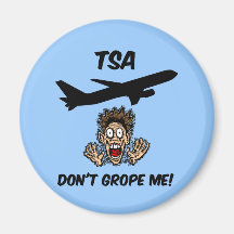 Funny TSA Fridge Magnet